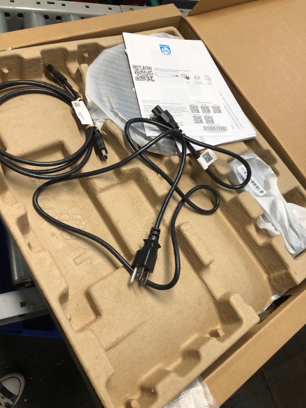 Photo 1 of PHILIPS 22 inch Class Thin Full HD (1920 x 1080) Monitor, 100Hz Refresh Rate, VESA, HDMI x1, VGA x1, LowBlue Mode, Adaptive Sync, 4 Year Advance Replacement Warranty, 221V8LB