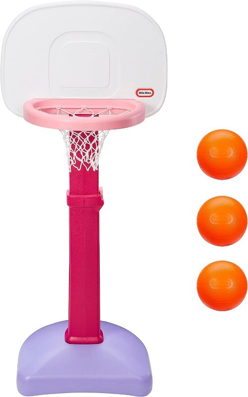 Photo 1 of **FOR PARTS (NON REFUNDABLE)**
Little Tikes Easy Score Basketball Set, Pink- Amazon Exclusive 22.00 L x 23.75 W x 61.00 H Inches
