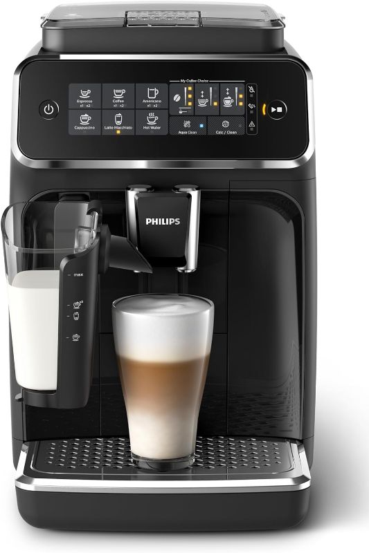 Photo 1 of **READ NOTES**Philips 3200 Series Fully Automatic Espresso Machine w/ LatteGo, Black, EP3241/54
