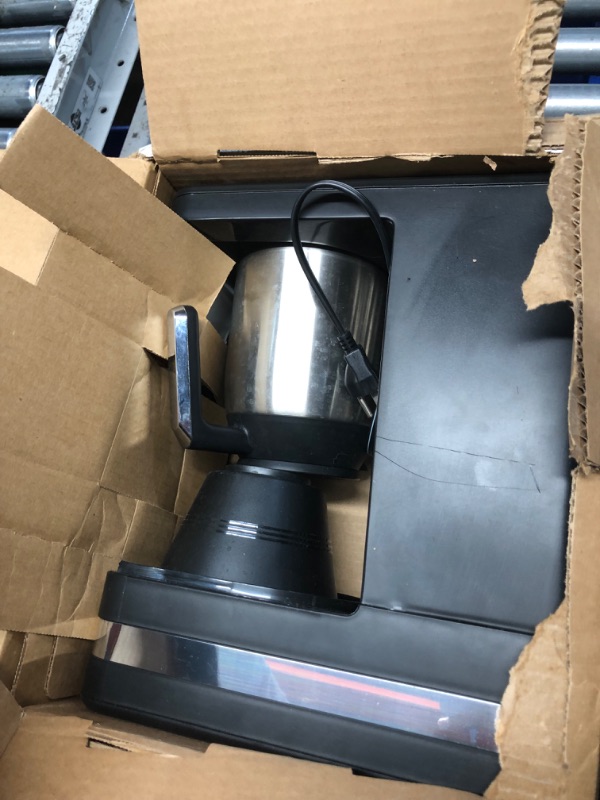 Photo 2 of ****NON REFUNDABLE NO RETURNS SOLD AS IS***PARTS ONLY**
BUNN Thermal Coffee Maker - Black CSB3T