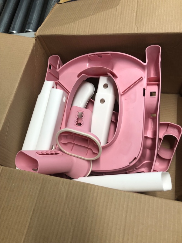 Photo 2 of **FOR PARTS/READ NOTES (NON REFUNDABLE)**
Potty Training Toilet Seat with Step Stool Ladder for Boys and Girls Baby Toddler Kid Children Toilet Training Seat Chair with Handles Padded Seat Non-Slip Wide Step(Pink) Pink-White