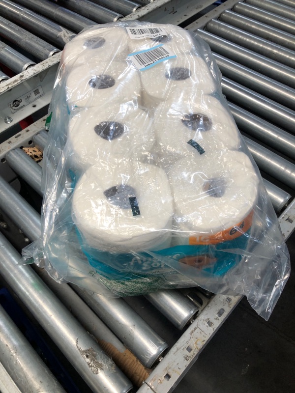 Photo 3 of Angel Soft® Toilet Paper, 16 Mega Rolls = 64 Regular Rolls, 2-Ply Bath Tissue