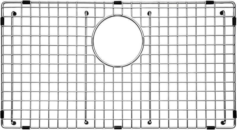 Photo 1 of (READ FULL POST) Serene Valley Sink Bottom Grid 22" X 14-1/2", Rear Drain with Corner Radius 3/16", Sink Protector SVH2215R
