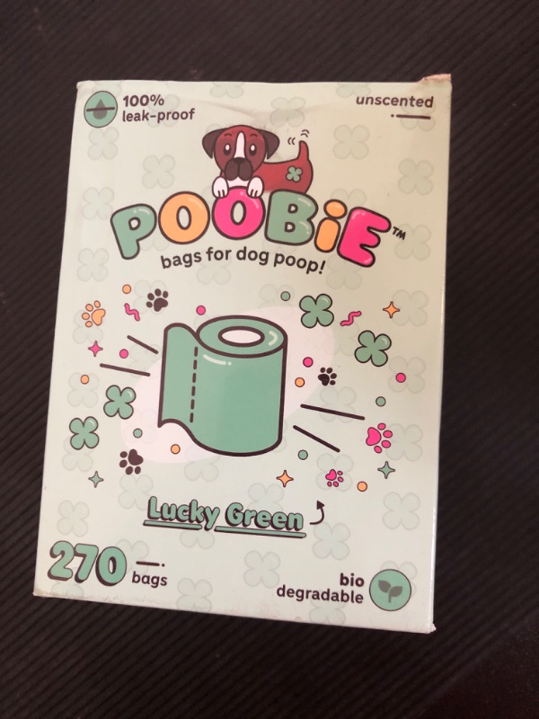 Photo 2 of Poop Bags For Dogs, Leak Proof Guaranteed, Extra Thick, Unscented Poop Bags, Dog Poop Bags Rolls, Green Dog Poop Bags, 270 Count, Dog Poop Bags Refills 18 Count (Lucky Green)