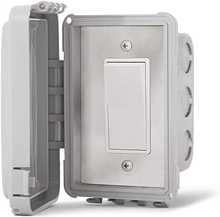 Photo 1 of Infratech Single On/Off Switch, Flush Mount Control W/Weatherproof Cover, 14-4410 https://a.co/d/2p8QIGc