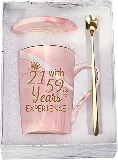 Photo 1 of 80th Birthday Gifts for Women, 21 with 59 Years Experience Mug, 80th Anniversaries Gifts 80th Gifts Idea for Women Turning 80 Wife Mom Grandma Friend 14 Ounce https://a.co/d/arNSkkF