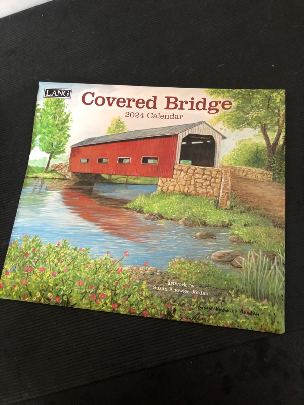 Photo 2 of Lang Companies, Covered Bridge 2024 Wall Calendar