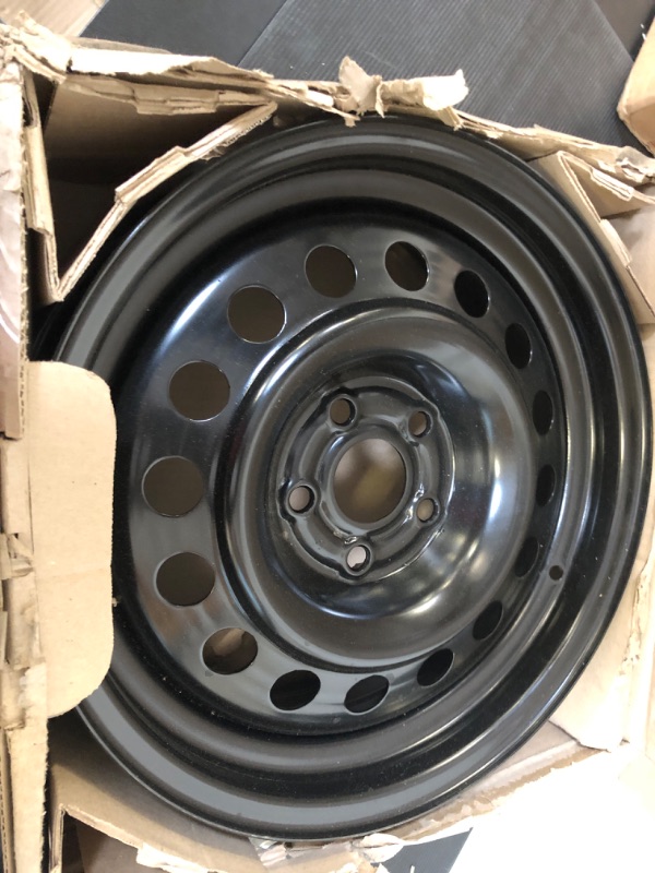 Photo 1 of Dorman 939-104 Steel Wheel (15x6in.) for Select Toyota Models, Black