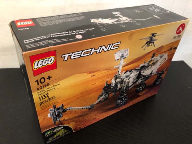 Photo 2 of LEGO Technic NASA Mars Rover Perseverance 42158 Advanced Building Kit for Kids Ages 10 and Up, NASA Toy with Replica Ingenuity Helicopter, Great Gift for Kids Who Love Engineering and Science Projects