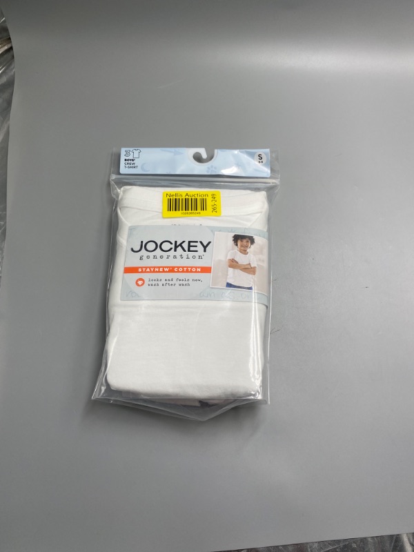 Photo 3 of Jockey Generation™ Boys' 3pk Cotton Crew Undershirt 
Size SMALL