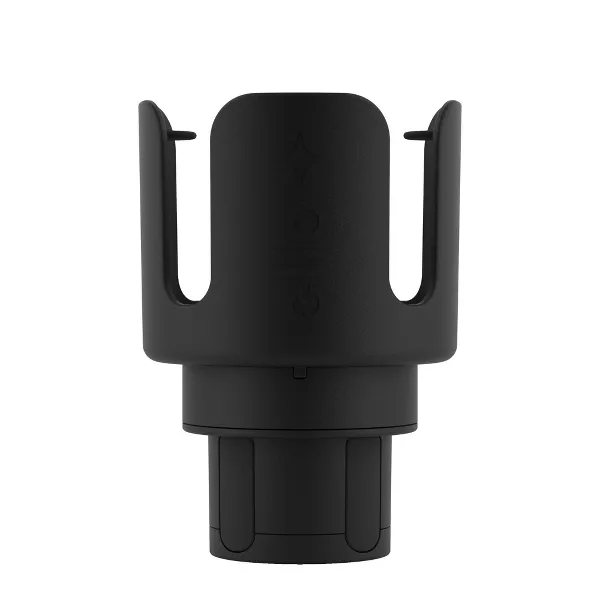 Photo 1 of Ello Adjustable Car Cup Adapter Water Bottle Accessories Black