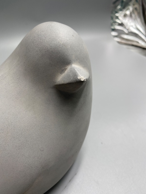 Photo 3 of Cement Bird Outdoor Garden Figurine - Threshold™