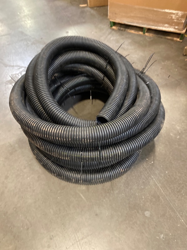 Photo 3 of HydroMaxx 96-ft x 3-in Ldpe Black Split Tubing Wire Loom