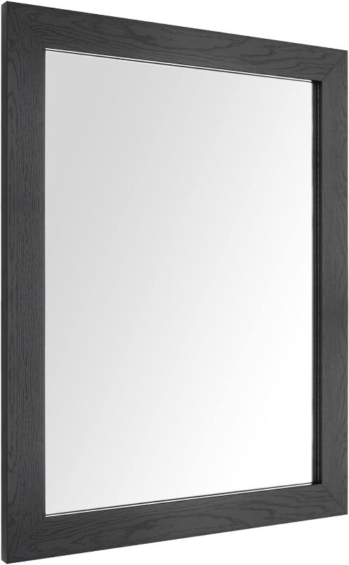 Photo 1 of Rectangular Wall Mirror 16" x 20" for Bathroom, Bedroom, Entryway, Living Room, Black