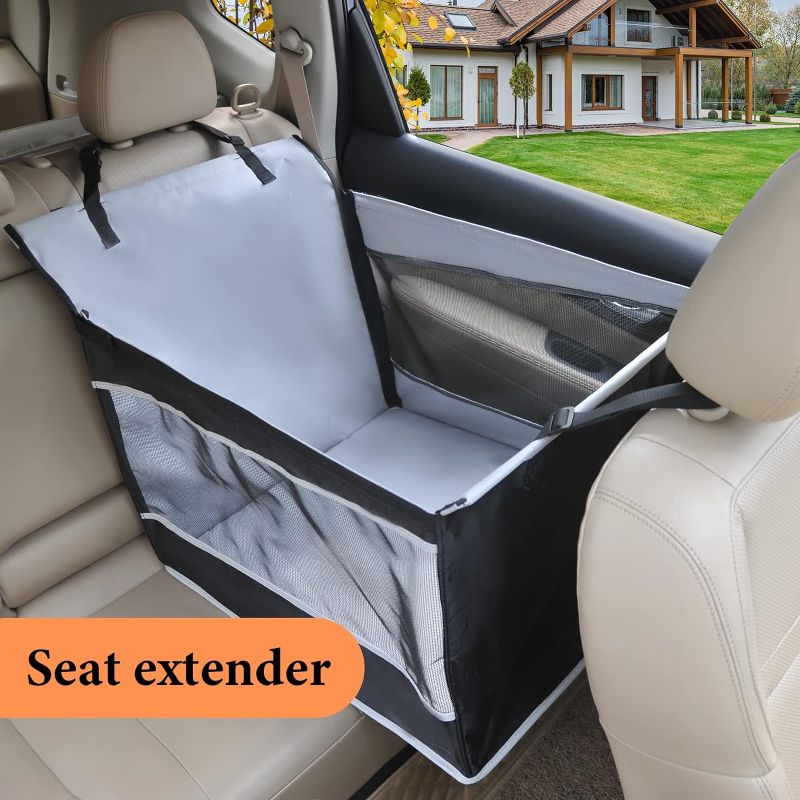 Photo 2 of Dog Car Seat for Large Dogs, Seat Extender for Car, Giving Your Pets a Comfortable Road Trip; Waterproof Materials will Keeps Your Car Clean