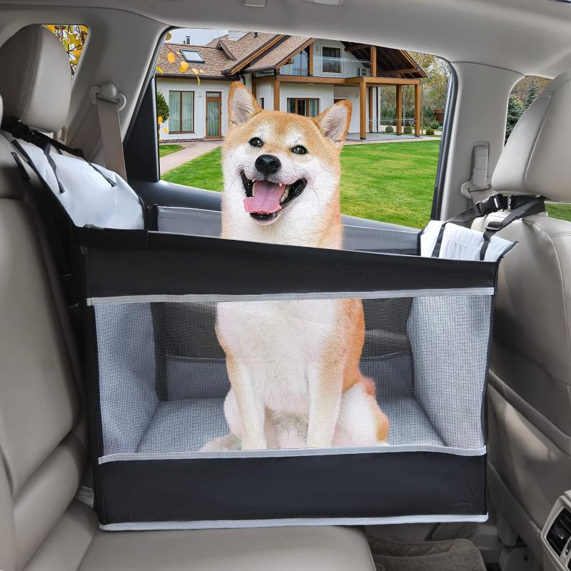 Photo 1 of Dog Car Seat for Large Dogs, Seat Extender for Car, Giving Your Pets a Comfortable Road Trip; Waterproof Materials will Keeps Your Car Clean