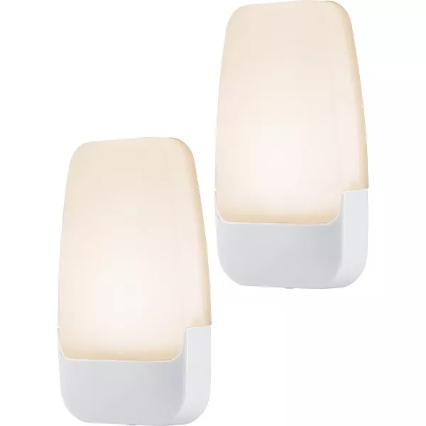 Photo 1 of Energizer 2pk LED Contemporary Night Lights