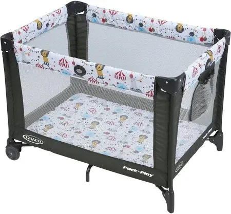 Photo 1 of Graco Pack n Play Portable Playard Crib Circus theme