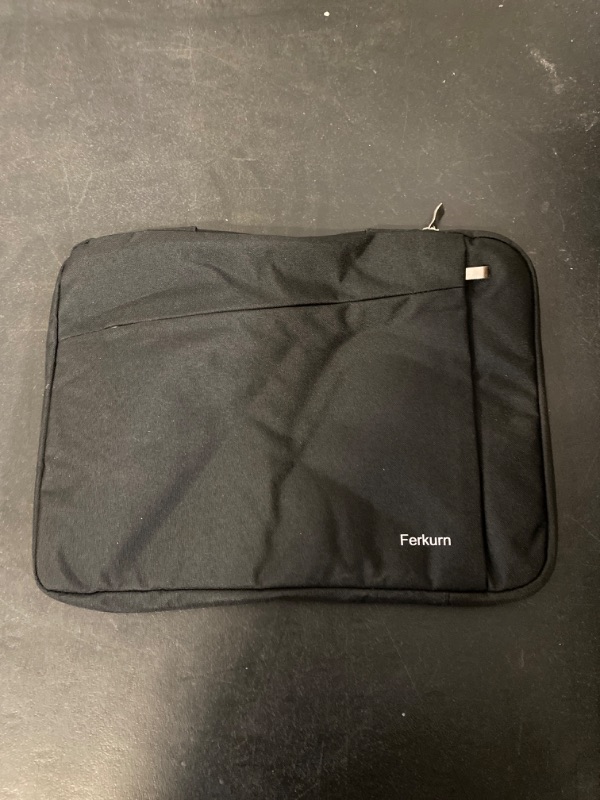 Photo 1 of Ferkurn Laptop Case Sleeve for Men Women Chromebook Case Compatible with MacBook Air/Pro Lenovo Surface HP Dell ASUS Acer, 14 inch, Black