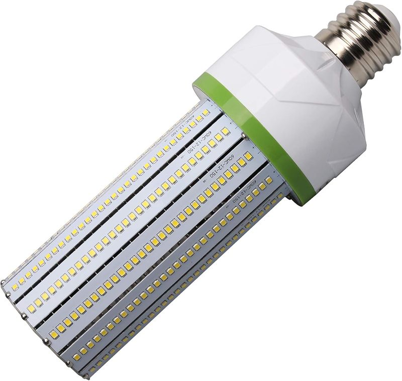 Photo 2 of LED Corn Light Bulb 60 Watt 4000k Mogul Base E39 Replacement for Metal Halide Bulb