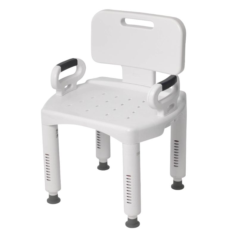 Photo 1 of Drive Medical Premium Series Shower Chair with Back and Arms