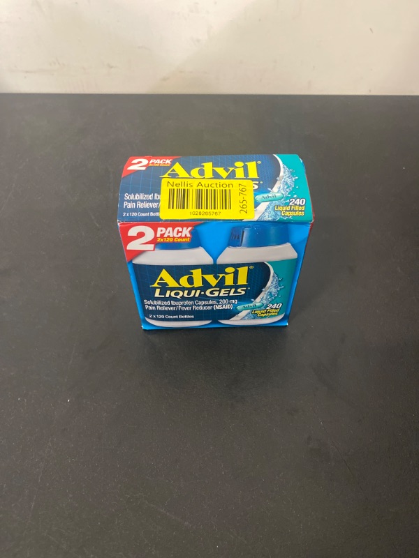 Photo 2 of Advil Liqui-Gels (2pk, 120 Count)