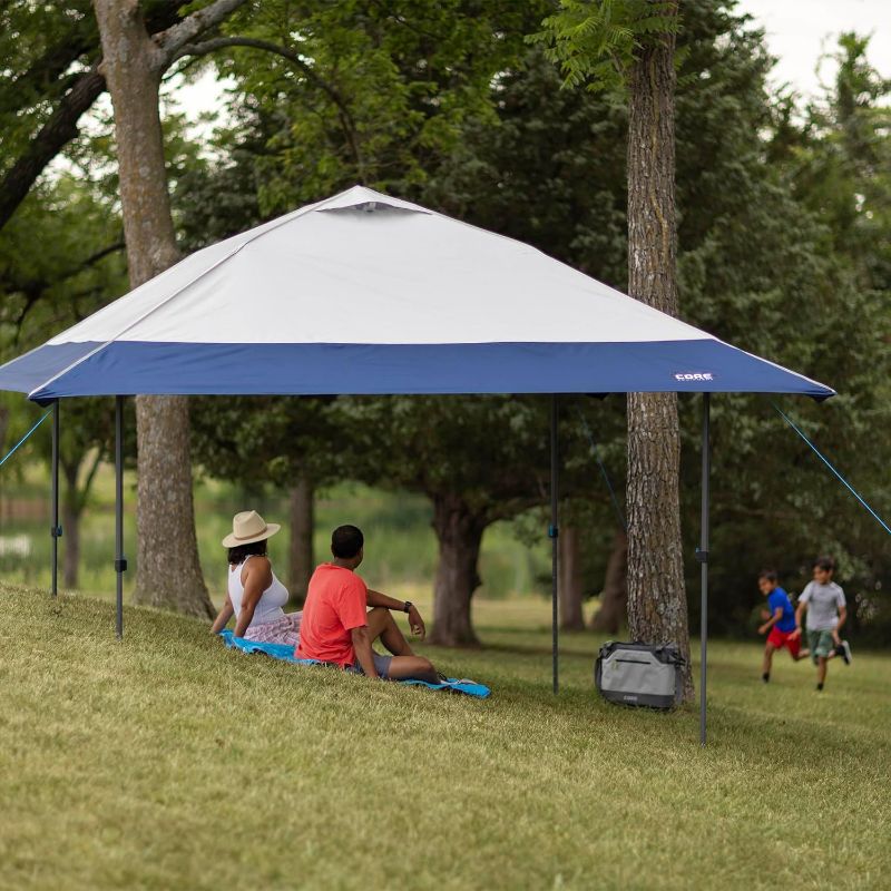 Photo 2 of CORE 13' x 13' Instant Shelter Pop Up Canopy Gazebo Tent for Shade in Backyard, Party, Event with Wheeled Carry Bag