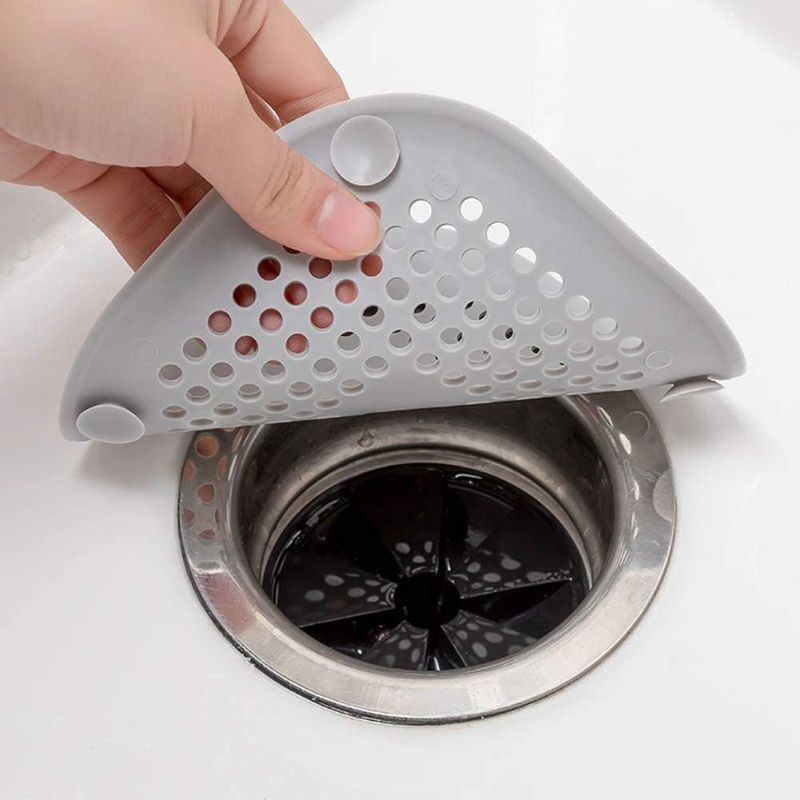 Photo 1 of Household Plastic Sewer Filter Shower Drain Floor Drain Waste Drainer for Kitchen Bathroom - Simple and - Avoid Pipe Blockage and Smell - Grey, White - Size...