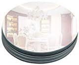 Photo 1 of 12" Round Mirror Plates, Mirror Trays, Glass Flat Mirrors, Mirror Centerpieces, Circle Mirror Candle Plates for Table Centerpieces&Wedding Decorations & Party Centerpieces, 2mm, 12 Pack 12 inch