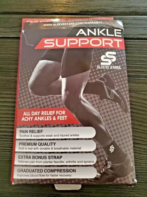 Photo 1 of Ankle Brace for Plantar Fasciitis Support - Women & Men – Pain Relief Foot Sleev