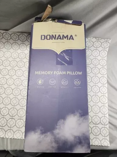 Photo 1 of DONAMA Cervical Pillow for Neck Pain ReliefContour Memory Foam PillowErgonomi...