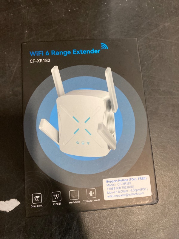 Photo 3 of All-New 2023 WiFi Extender Signal Booster,Wireless Extendtecc Quick Setup Longest Range Up to 12,000sq.ft, Internet Repeater with Ethernet Port for Home