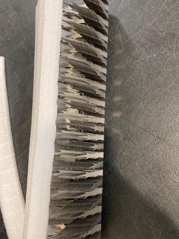 Photo 2 of Bird Spikes, 30 FT Stainless Steel Bird Deterrent Spikes, Pigeon Spikes for Outside to Keep Birds Squirrel Raccoon Cat Away, for Garden Fence Roof Window Sill and Wall(30 Pack)