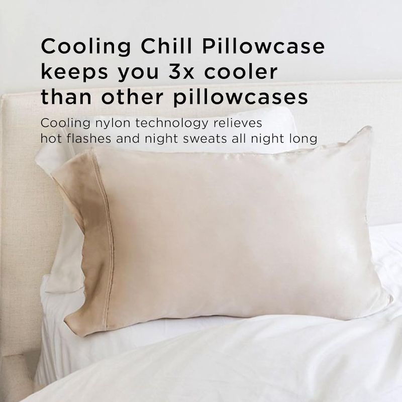 Photo 1 of Discover Night CHILL Pillowcase (Queen, Sage)