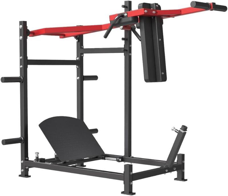 Photo 1 of FAGUS H Swing Squat Machine,Pendulum Squat Machine, Plate Loaded Hack Squat Machine, Lower Body Strength Training, Leverage Squat Machine Home Gym