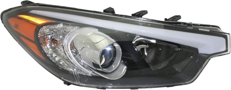 Photo 1 of Front Aftermarket Halogen Headlight Assembly Replaces 92102A7200 KI2503170 Compatible with 2014 2015 2016 Forte, Forte 5 & Forte Koup | Right Passenger 1pc