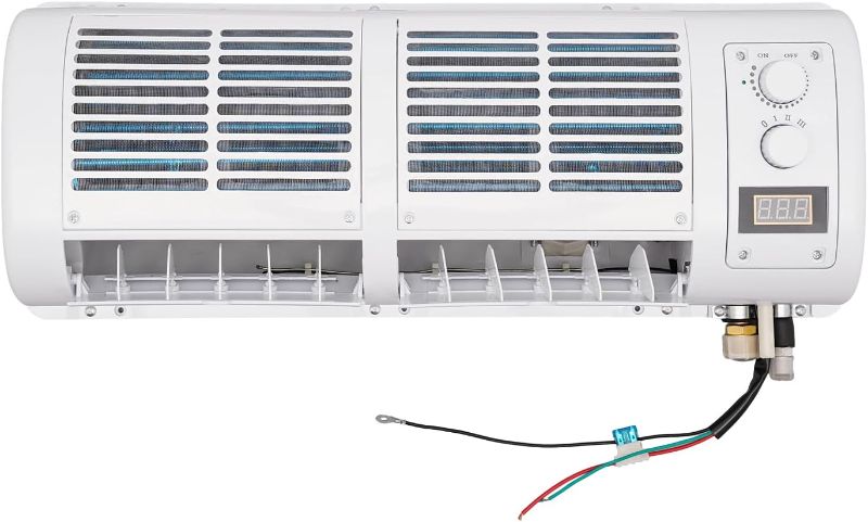 Photo 1 of 12V Electric Car Air Conditioner, Portable Car Evaporator with LCD Display Car Air Condition Fan for Trucks Construction Vehicles Excavators Rvs, 22525 BTU/H