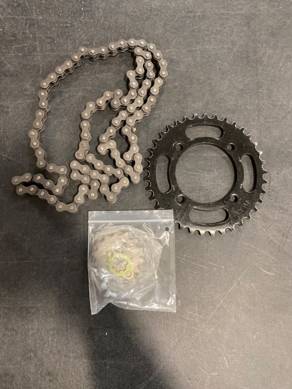 Photo 1 of 420x96 Chain 14T Front 37T Rear Sprocket Kit for The ATV 70-125CC Quad Bike Motorcycle