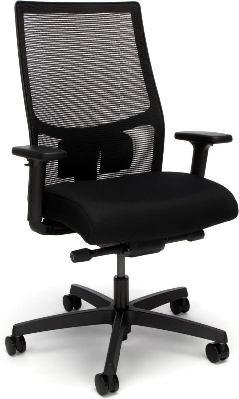 Photo 1 of ** FINAL SALE ** (PARTS ONLY) Office Chair - Adjustable Tilt, Swivel Wheels, Comfortable for Long Hours - Home Office Desk Chair ** SOLD AS IS ** 