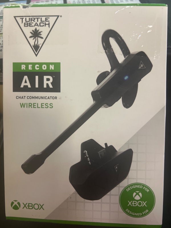 Photo 2 of Turtle Beach Recon Air Wireless Gaming Chat Communicator for Xbox Series X/ S, Xbox One, iOS, Android, Windows 10 & 11 PCs, & Bluetooth Mobile Devices with Noise - Cancelling Mic – Black