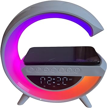 Photo 1 of Led Wireless Charging Speaker 6 in 1 Music Ringtone Wireless Charging Seven Color Selections Clock Alarm Clock FM Radio
Brand: CARGUS