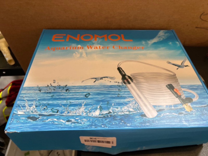 Photo 2 of Enomol, Aquarium Water Changer, Gravel Vacuum f Fish Tank Cleaning Tools, 30FT