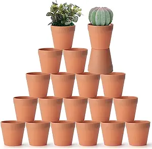 Photo 1 of FAMILY 20 Pieces Plant Nursery pots of Small Mini Flower pots 3 inch Resin pots, Cactus Flower pots, Succulent Nursery Flower pots with Drainage Holes. (Resin)
Brand: FAMILY