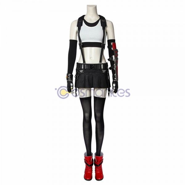Photo 1 of Home/Game Characters/Final Fantasy/Tifa Lockhart Cosplay Costumes Final Fantasy 7 Suit