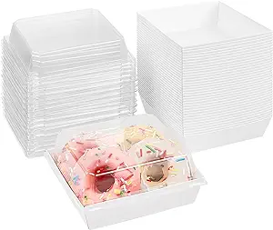 Photo 1 of 5inches clear lid boxes pack of 50