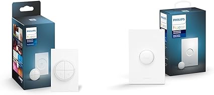 Photo 1 of Philips Hue 578807 Tap Dial Switch, 1-Pack, White & Smart Button for Hue Smart Lights, Smart Light Control, (Hue Hub required)