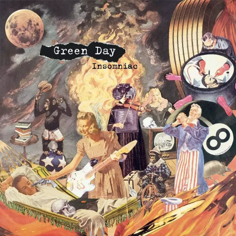 Photo 1 of Green Day INSOMNIAC (093624884576) 25th Anniversary Edition NEW VINYL 2 LP