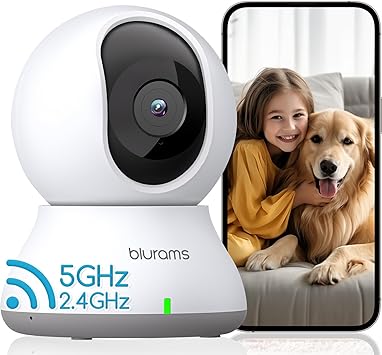 Photo 1 of blurams Indoor Security Camera Bundle Set, 1080p Baby Monitor Pet/Nanny Camera w/ Two-Way Audio | Sound/Person Detection | IR Night Vision | Cloud&Local Storage | Works with Alexa and Google Assistant