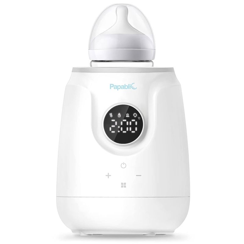 Photo 1 of 
Papablic Ultra-Fast Bottle Warmer, Ready Milk in 2 Min, Baby Bottle Warmer for Breastmilk and Formula, Accurate Temperature Control and Automatic Shut-Off,...