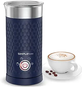 Photo 1 of SIMPLETASTE Milk Frother, 4-in-1 Electric Milk Steamer, Automatic Warm and Cold Foam Maker and Milk Warmer for Latte, Cappuccinos, Macchiato